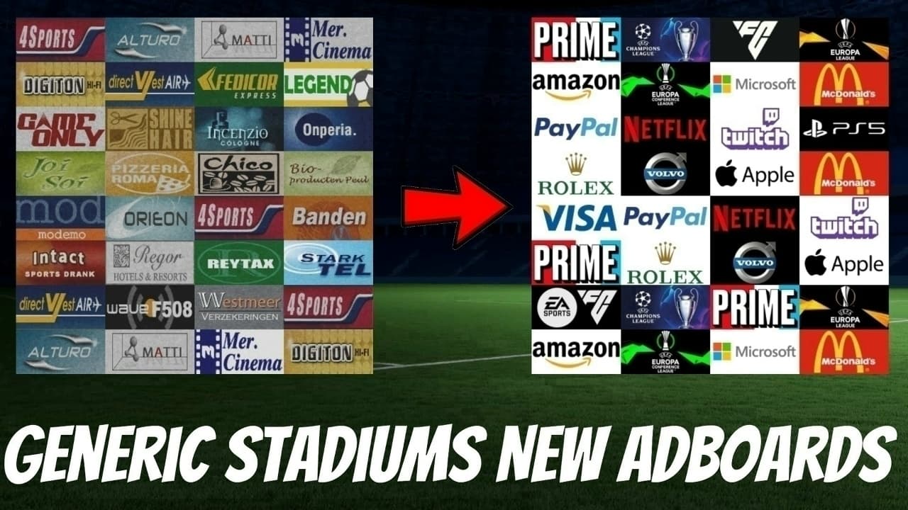 Generic Stadiums Real Adboards  TU 1.5.1