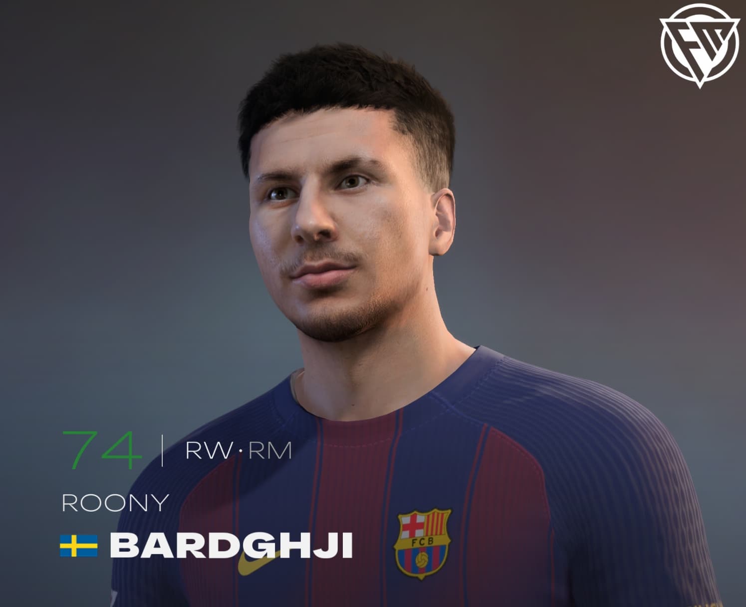 Update Face Roony Bardghji