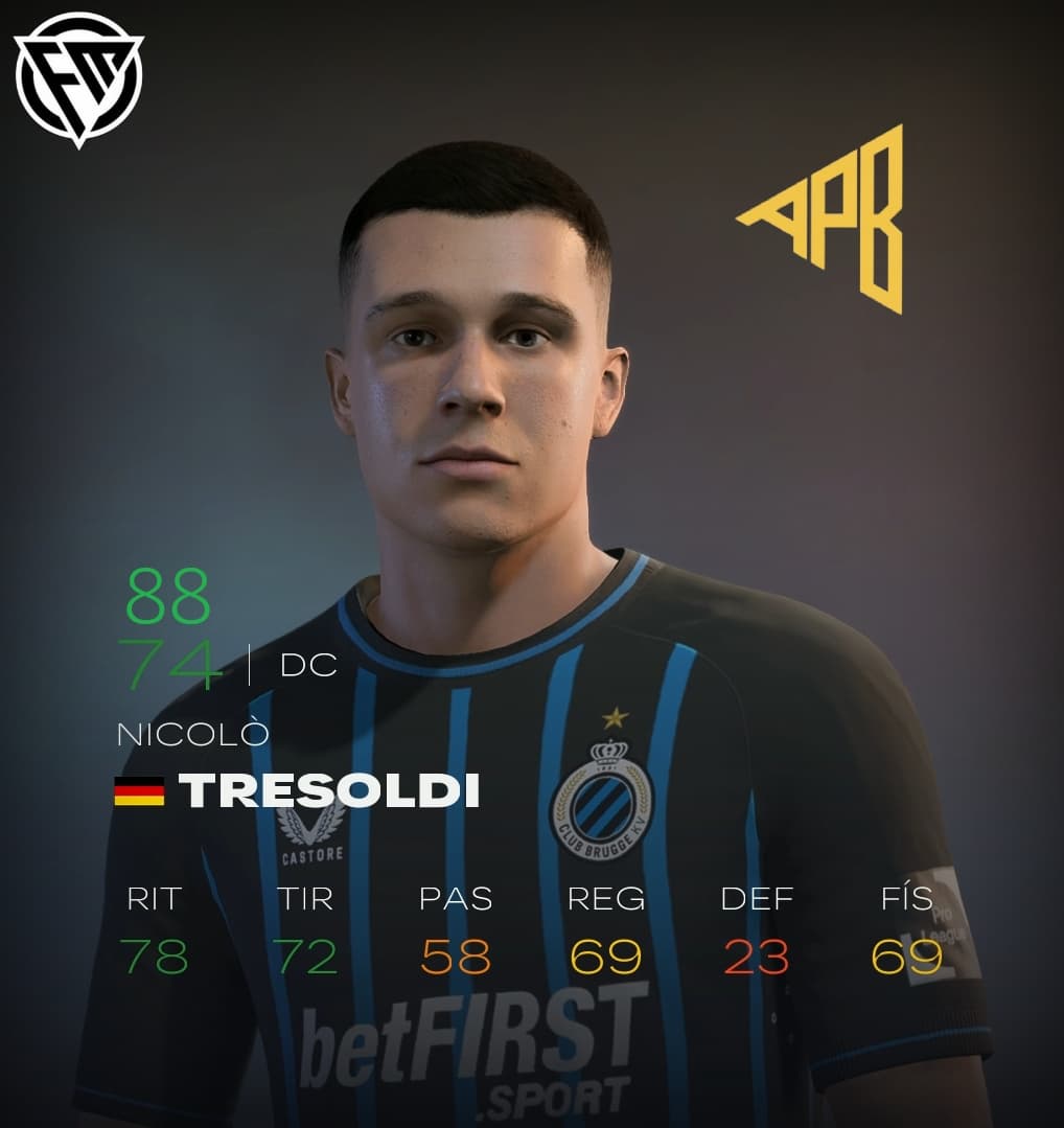  Nicolò Tresoldi faces update  TU 1.5.3