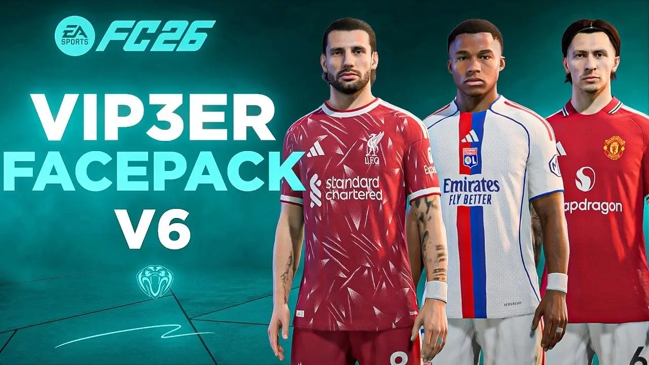 FacePack V6 (AIO) By ViP3eR For FC 26 | TU 1.5.4