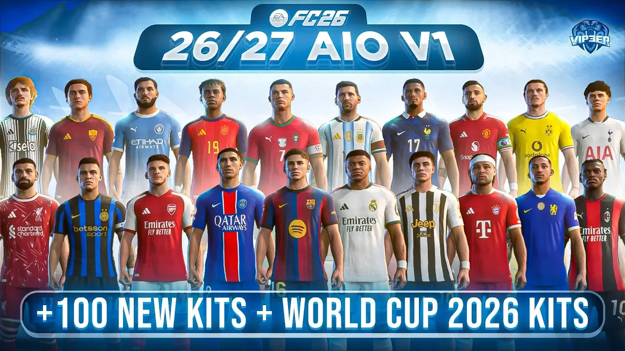 FC 26 — 26-27 AIO KitPack Mod v1 | TU 1.5.4