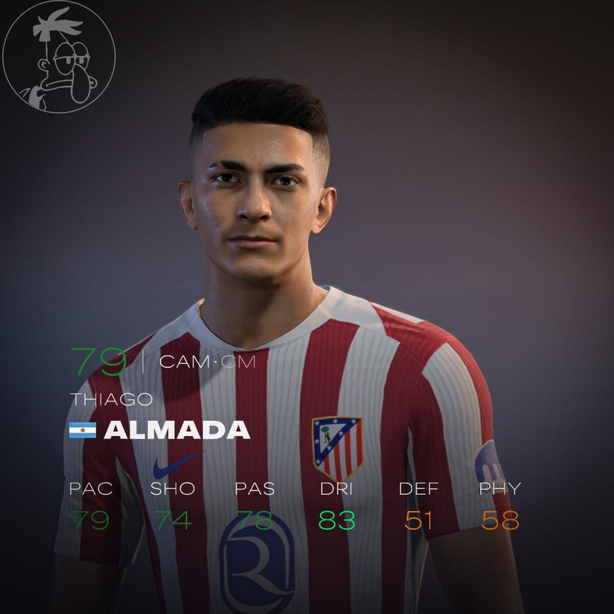 EAFC26 Faces - Thiago Almada