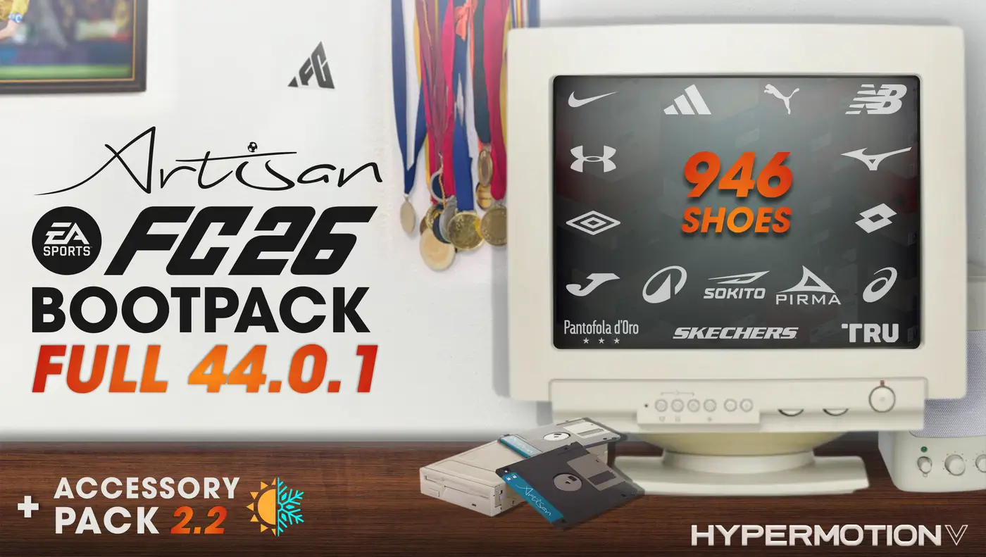 FC 26 — Artisan Bootpack FULL 44.0.1 | TU 1.6.6