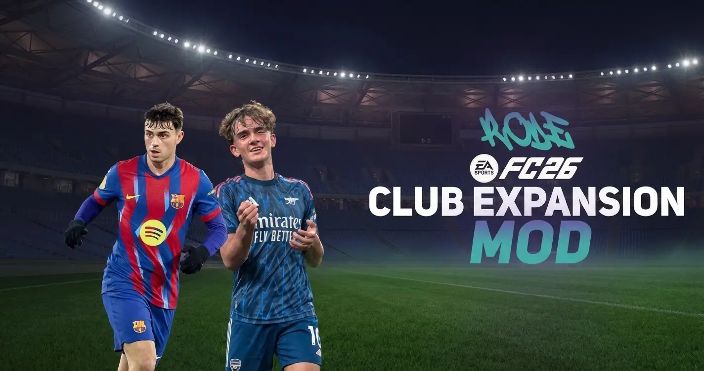 RODE’s FC26 Club Expansion Mod | TU 1.6.6